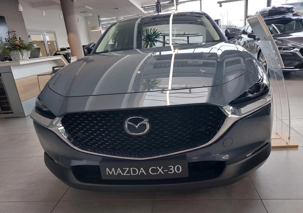 Mazda CX-30 cena 157500 przebieg: 5, rok produkcji 2023 z Olsztyn małe 67